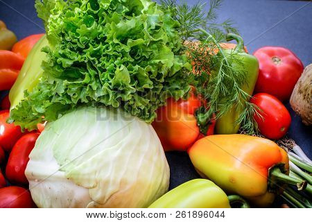 A Rich Variety Of Food Photography Vegetables.
A Rich Variety Of Autumn Colorful Bright And Fresh Ve