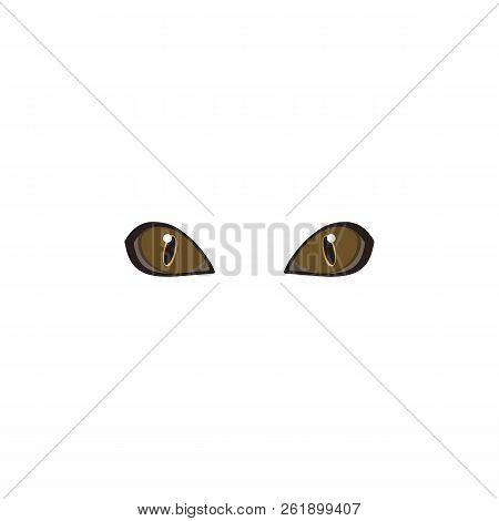 Lizard Eyes Color Icon. Elements Of Eyes Multi Colored Icons. Premium Quality Graphic Design Icon