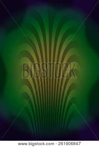 Abstract Colour Futuristic Surface Backdrop. 3d Illustration.