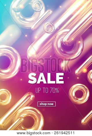 Sale Banner Design Vector Photo Free Trial Bigstock