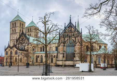 Munster Cathedral Or St. Paulus Dom Is The Cathedral Church Of The Roman Catholic Diocese Of Munster