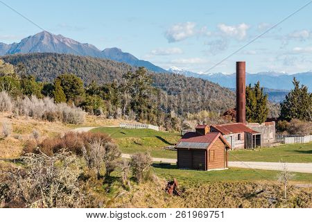 Blackwater Goldmine In Waiuta, West Coast, South Island, New Zealand