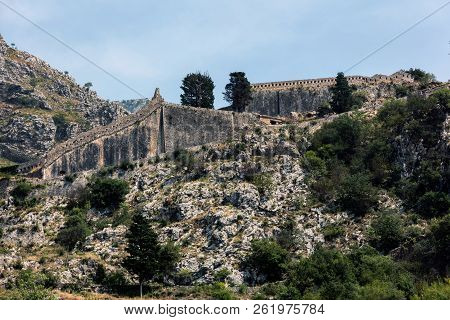 Fortifications Of Kotor, Montenegro .