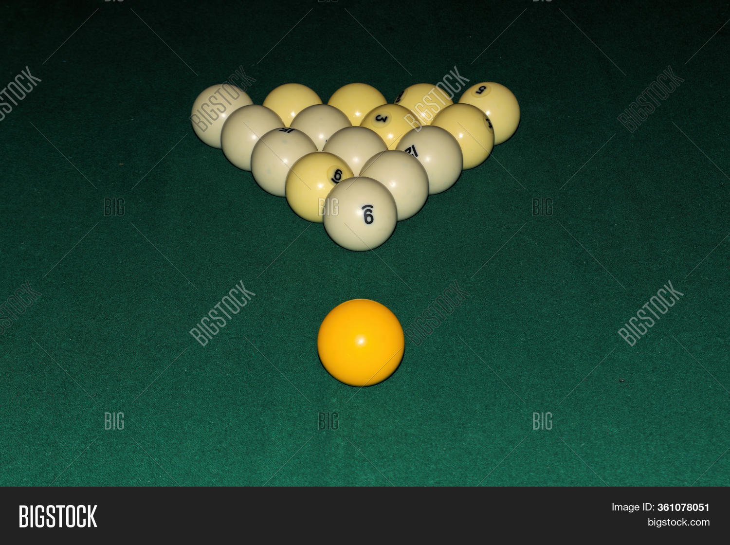 Billiard Table Close Image & Photo (Free Trial) Bigstock