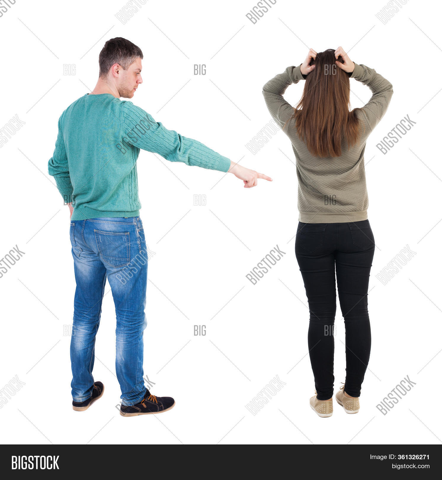 Back View Couple Image & Photo (Free Trial) | Bigstock