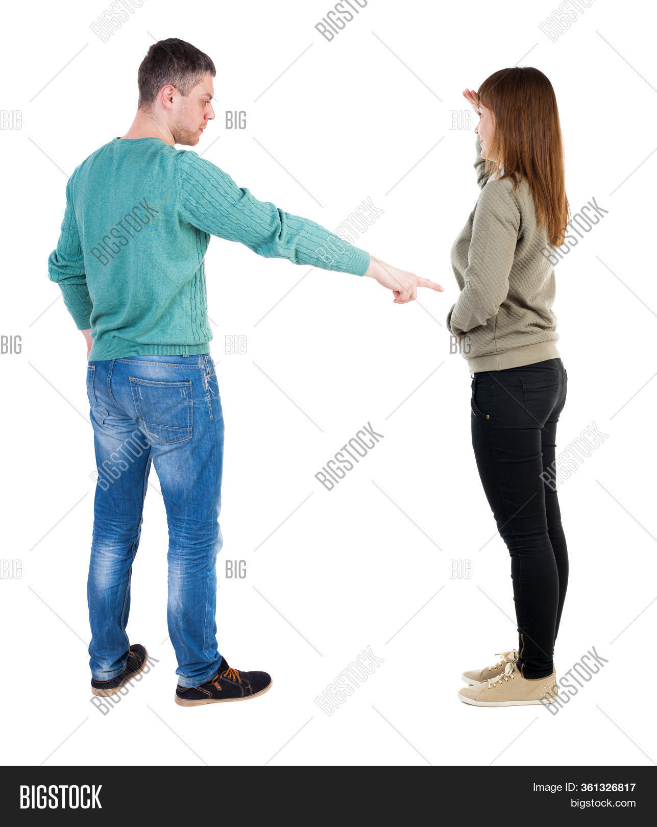 Back View Couple Image & Photo (Free Trial) | Bigstock