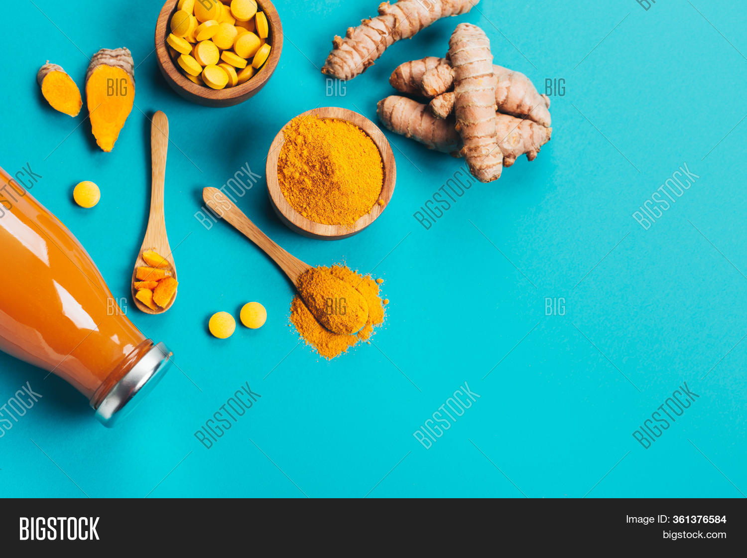 Turmeric Different Image & Photo (Free Trial) Bigstock