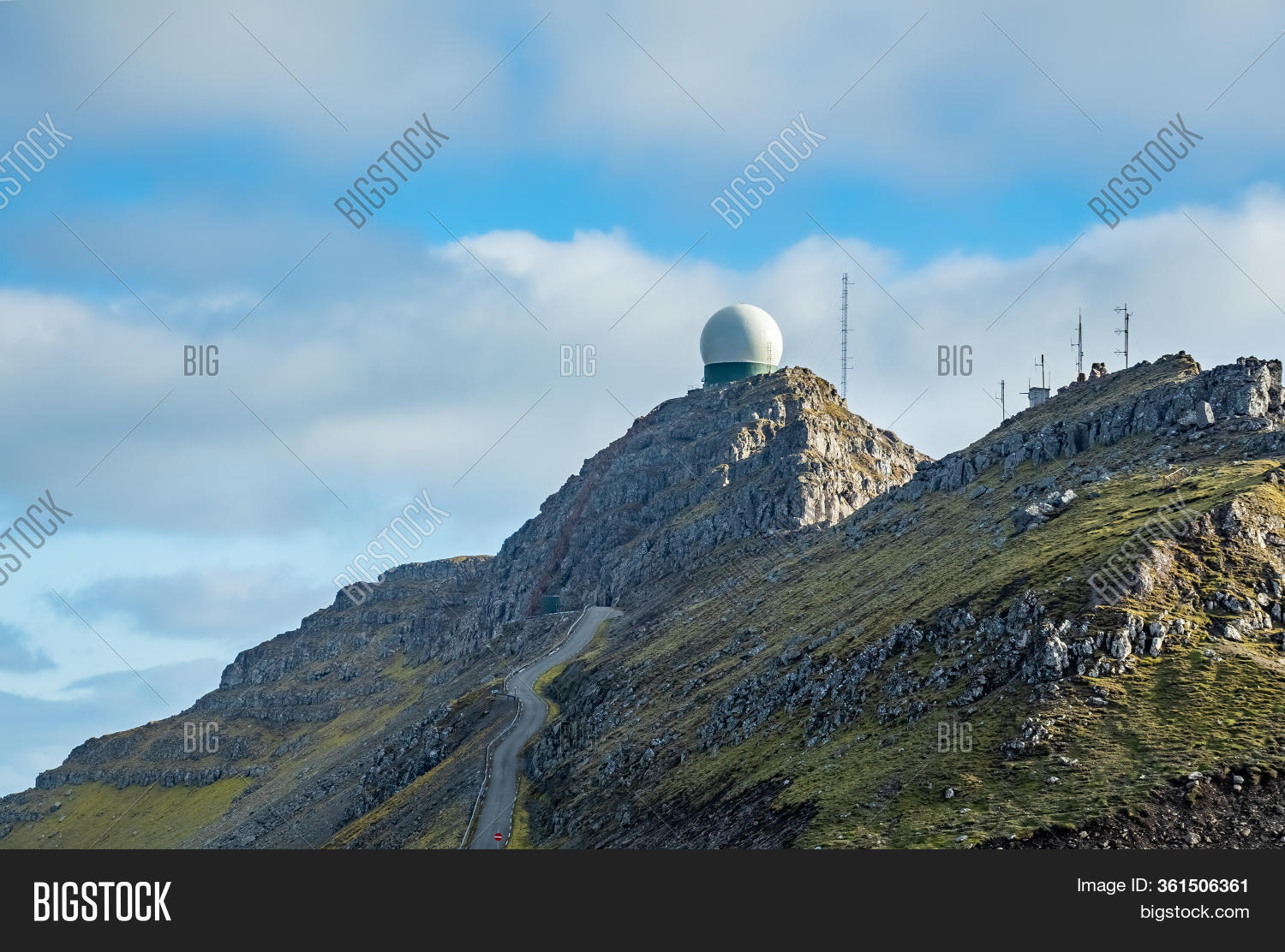 Radar On Top Mountain Image & Photo (Free Trial) Bigstock