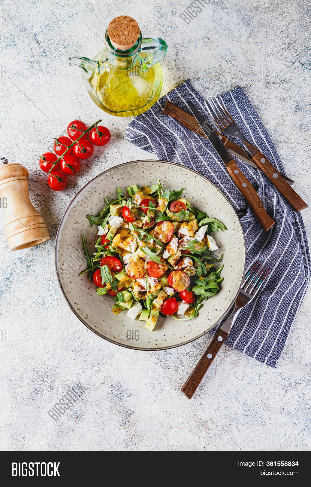 Green Salad Avocado, Image & Photo (Free Trial) Bigstock