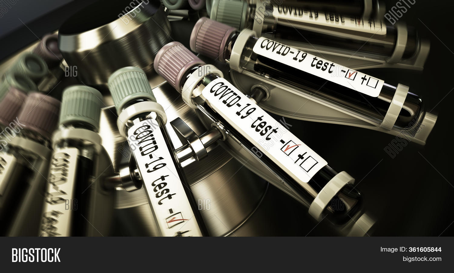 Vials Blood Centrifuge Image & Photo (Free Trial) Bigstock