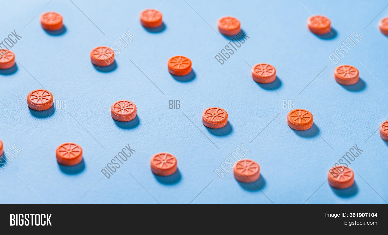 Pills Like Orange On Image & Photo (Free Trial) Bigstock