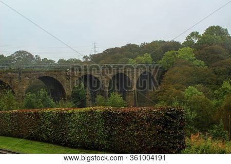 Historic Arch Railway Bridge - Oxspring, South Yorkshire