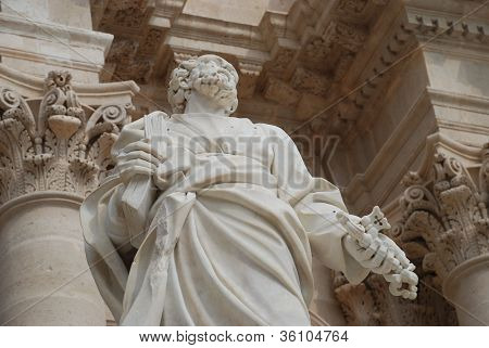 De kathedraal van Syracuse