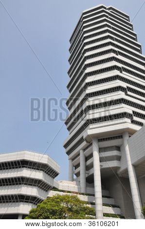 อาคารเทียบเครื่องบินในสิงคโปร์