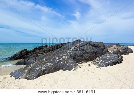 Rock na praia Samila