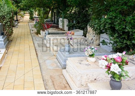 Secular Cemetary Near Tel Aviv