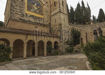 Church Of The Visitation Where The Virgin Mary Visited Her Cousin Elisabeth And Zacharias And Where 