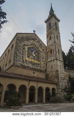 Church Of The Visitation Where The Virgin Mary Visited Her Cousin Elisabeth And Zacharias And Where 
