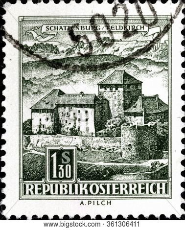 02.11.2020 Divnoe Stavropol Territory Russia Postage Stamp Austria 1967 Architectural Monuments In A