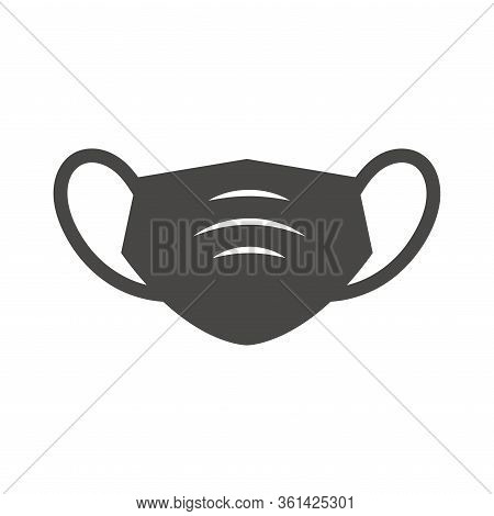 Sanitation & Protection Facemask Ppe Icon Set With Respiratory Face Masks