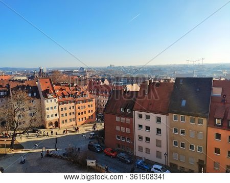View From Kaiserburg Fortress, Nuremberg, Germany