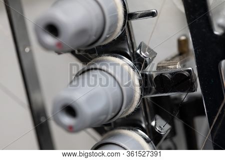 A Specialized Sewing Machine For Entrepreneurs Who Have Large Orders For Fabric.