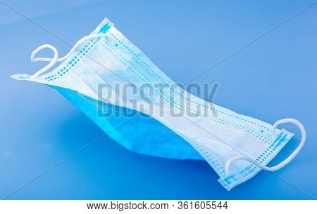 Medical Face Protection Mask. A Surgical Mask, Also Called A Ffp (filtering Facepiece Particles)