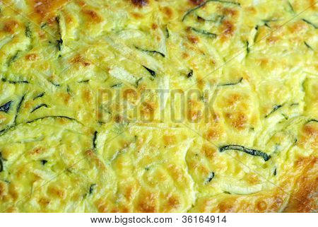 สอัพ Courgette และ Feta Souffle