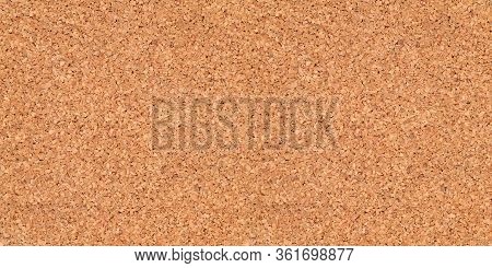 Empty Corkboard Or Pinboard Or Bulletin Board Cork Background In Wide Format