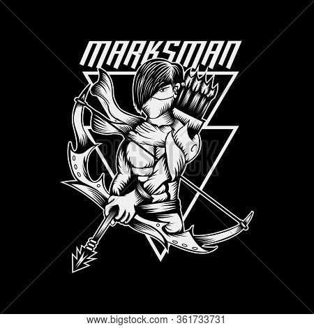 Marksman Amazing Design For Your Company Or Brand