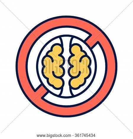 Nuts Allergy Line Color Icon. Allergenic Ingredient. Food Intolerance. Pictogram For Web Page, Mobil