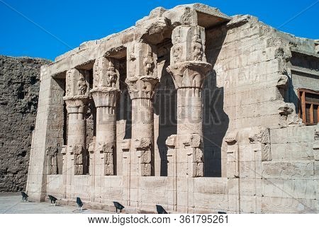 Birth House Or Mammisi Of Edfu In The Horus Temple, Egypt, Dedicated To The Birth Of Harsomtus.