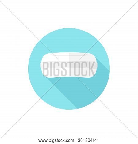 Soap Vector Flat Design At Blue Background