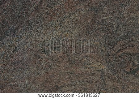 Background From A Beautiful Natural Stone Of Maroon Color With Small Dots Called Granite Paradiso Cl