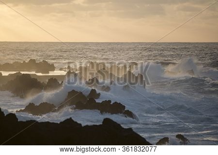 Portugal Madeira Porto Moniz Coast