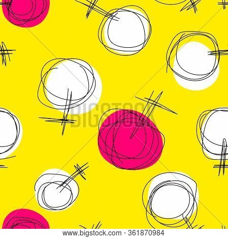 Seamless Vector Female Pattern