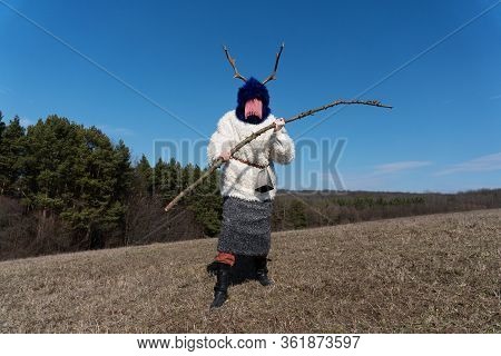 Kukeri, Mummers Perform Rituals With Costumes, Intended To Scare Away Evil Spirits During