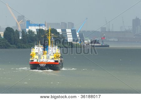 Containership With Containers