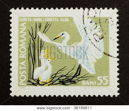 Romania - Circa 1980: Stamp Printed In Romania