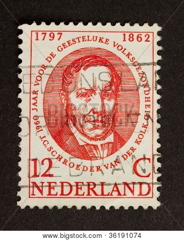 Holland - Circa 1950: Stamp Printed In The Netherlands