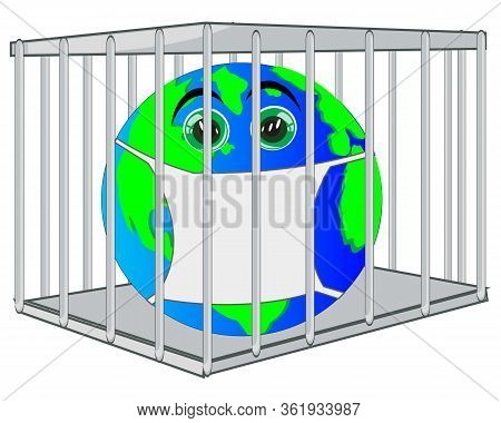Planet Land On Quarantine Insulated In Hutch