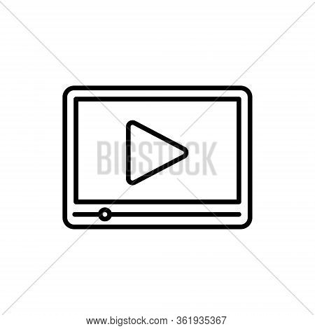 Video, Video Icon, Video Vector, Video Icon vector, Video camera icon, Video icon set, Video vector icons, Video app icon. Video player Icon Vector Illustration. Video icon flat design vector for web icons, symbol, logo, sign, UI.