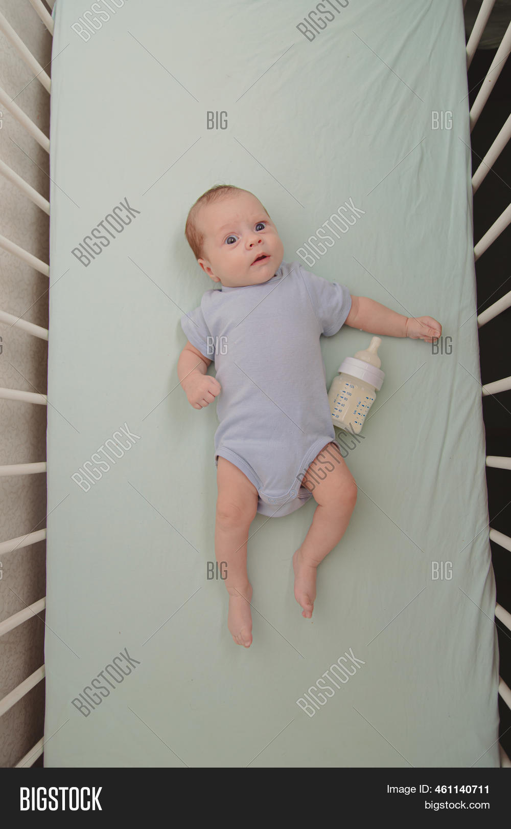 Baby Bottle Crib Top Image & Photo (Free Trial) Bigstock