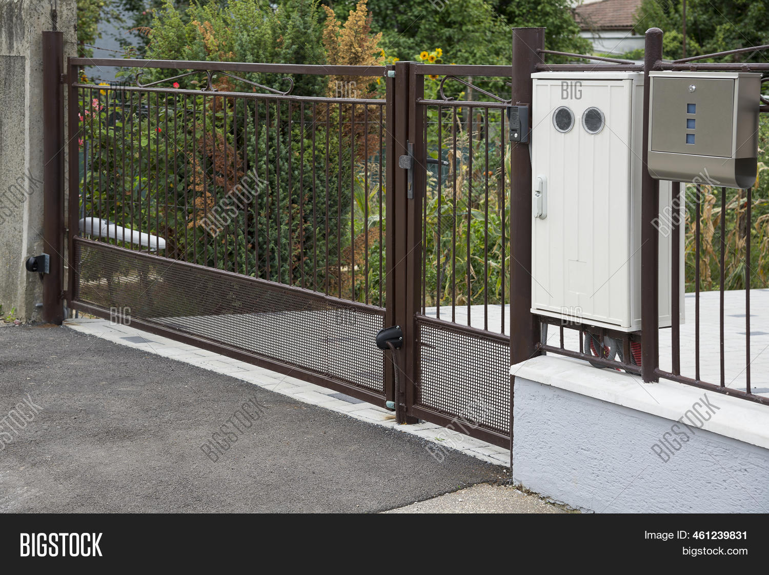 Gate Electric Opener Image & Photo (Free Trial) Bigstock