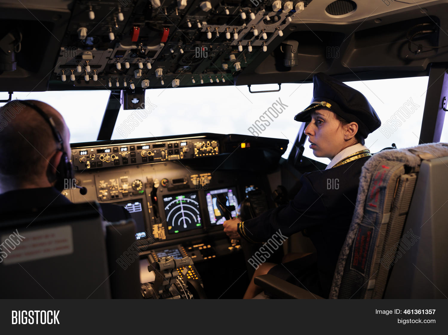 Woman Copilot Uniform Image & Photo (Free Trial) Bigstock