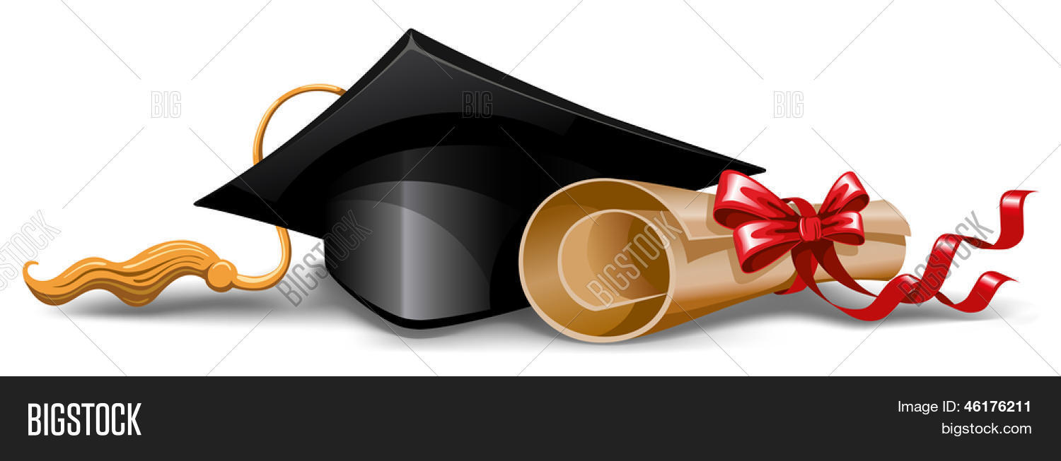 Graduation Cap Vector & Photo (Free Trial) | Bigstock