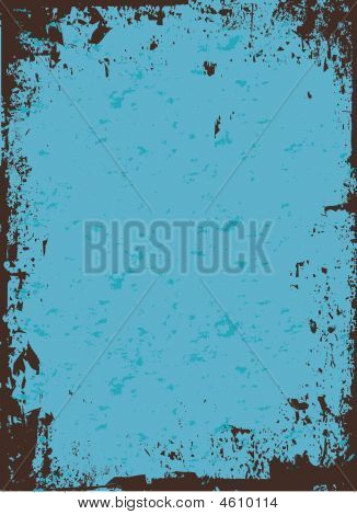 Bleu Grunge Background Vertical