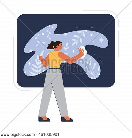 Changes Concept. Transformation Or Evolution Metaphor. Transition Process