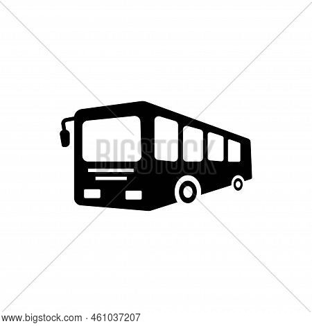 Bus Vector Icon. Transportation Symbol. Bus Icon Symbol. Premium Quality Isolated Autobus Element In