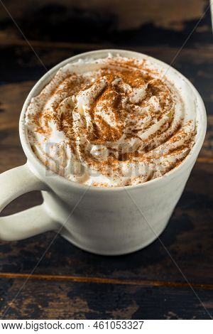 Warm Pumpkin Spice Latte